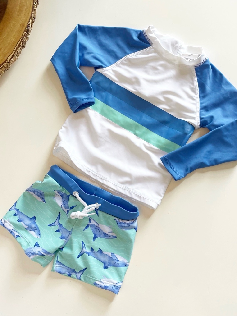 Snapper Rock Boys Rashguard Swim Set | Size 2